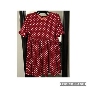 Red Polka Dot Dress